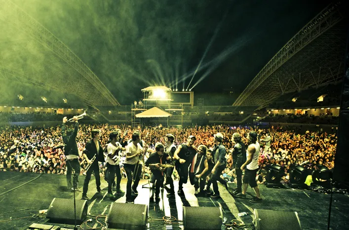 Percance en concierto en el Estadio Nacional de Costa Rica