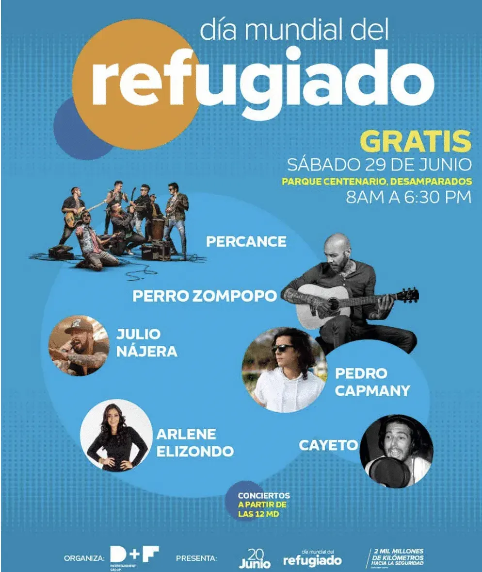Día Mundial del Refugiado, producción de D+F
